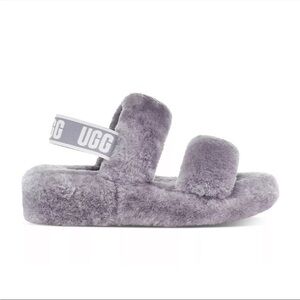 UGG Shearling Slingback Slippers